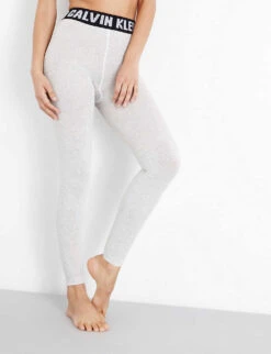 Calvin Klein Retro Leggings 9 Calvin Klein Retro Leggings -Whistles Closet Shop 121 3000437 ECA615 J41PALEGREYHEATHER ALT03