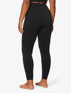 Spanx Look At Me Now Leggings 8 Spanx Look At Me Now Leggings -Whistles Closet Shop 121 3001345 FL3515 BLACK ALT02