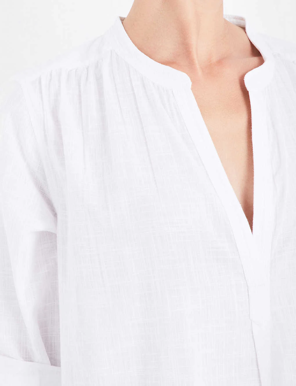 Seafolly Boyfriend Cotton Beach Shirt 6 Seafolly Boyfriend Cotton Beach Shirt - Image 6