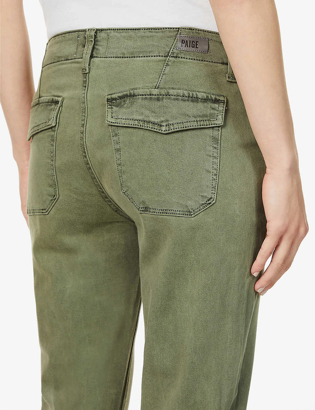 Paige Mayslie High-rise Woven Jogging Bottoms 5 Paige Mayslie High-rise Woven Jogging Bottoms - Image 5