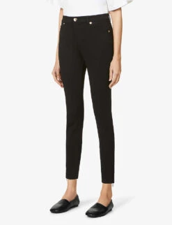 Ted Baker Strenti Skinny Stretch-jersey Trousers 7 Ted Baker Strenti Skinny Stretch-jersey Trousers -Whistles Closet Shop 870 10003 160818 BLACK ALT02