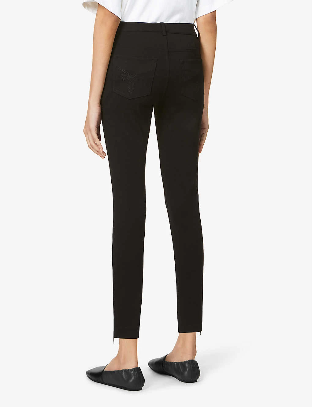 Ted Baker Strenti Skinny Stretch-jersey Trousers 4 Ted Baker Strenti Skinny Stretch-jersey Trousers - Image 4