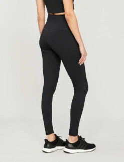 Girlfriend Collective Compressive High-rise Stretch-jersey Leggings 8 Girlfriend Collective Compressive High-rise Stretch-jersey Leggings -Whistles Closet Shop R00037901 BLACK ALT02