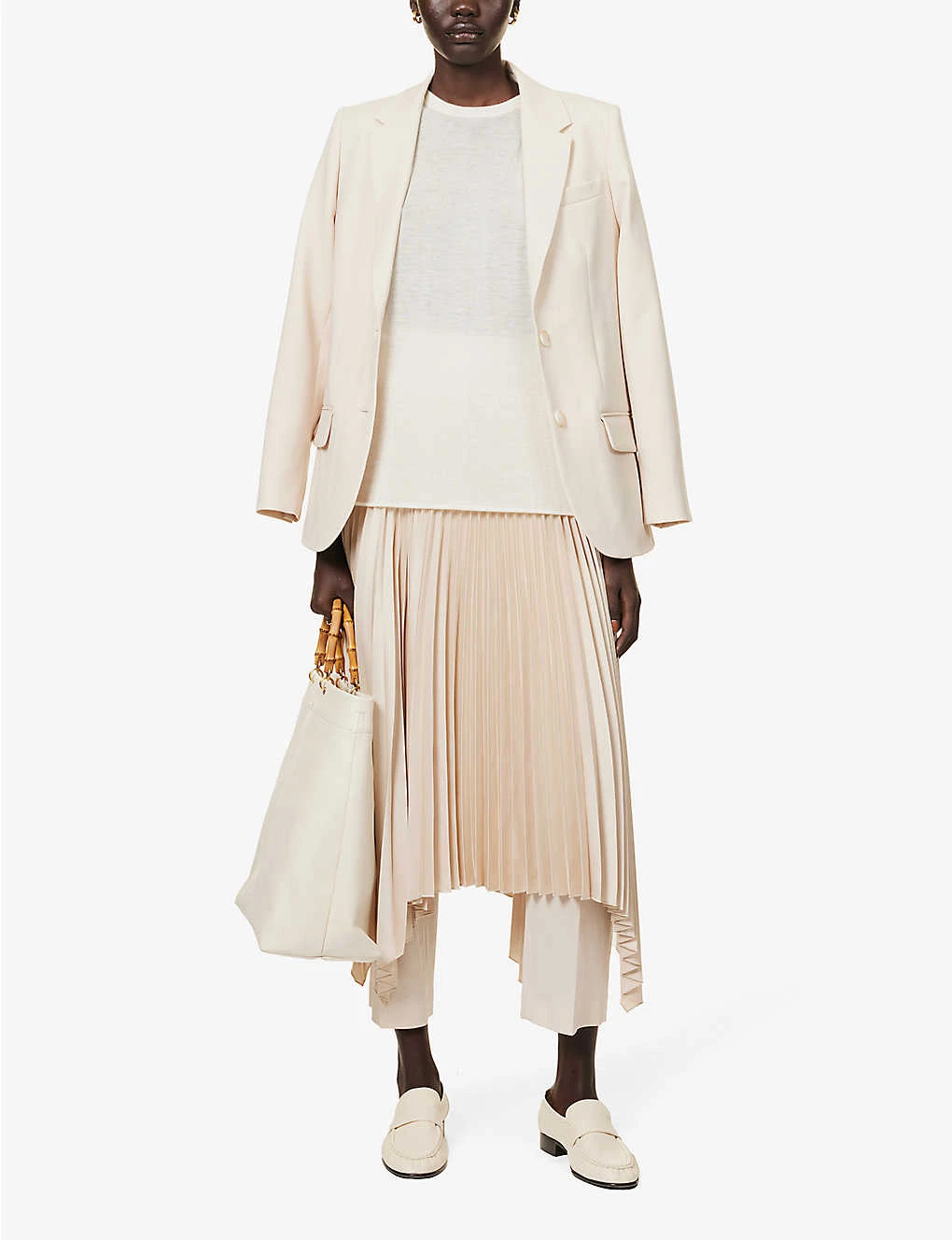 Joseph Round-neck Cashmere T-shirt 2 Joseph Round-neck Cashmere T-shirt - Image 2