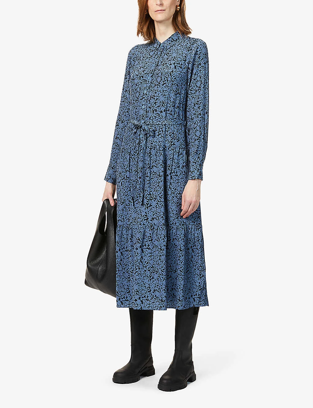 Whistles Floral-print Woven Midi Dress 3 Whistles Floral-print Woven Midi Dress - Image 3