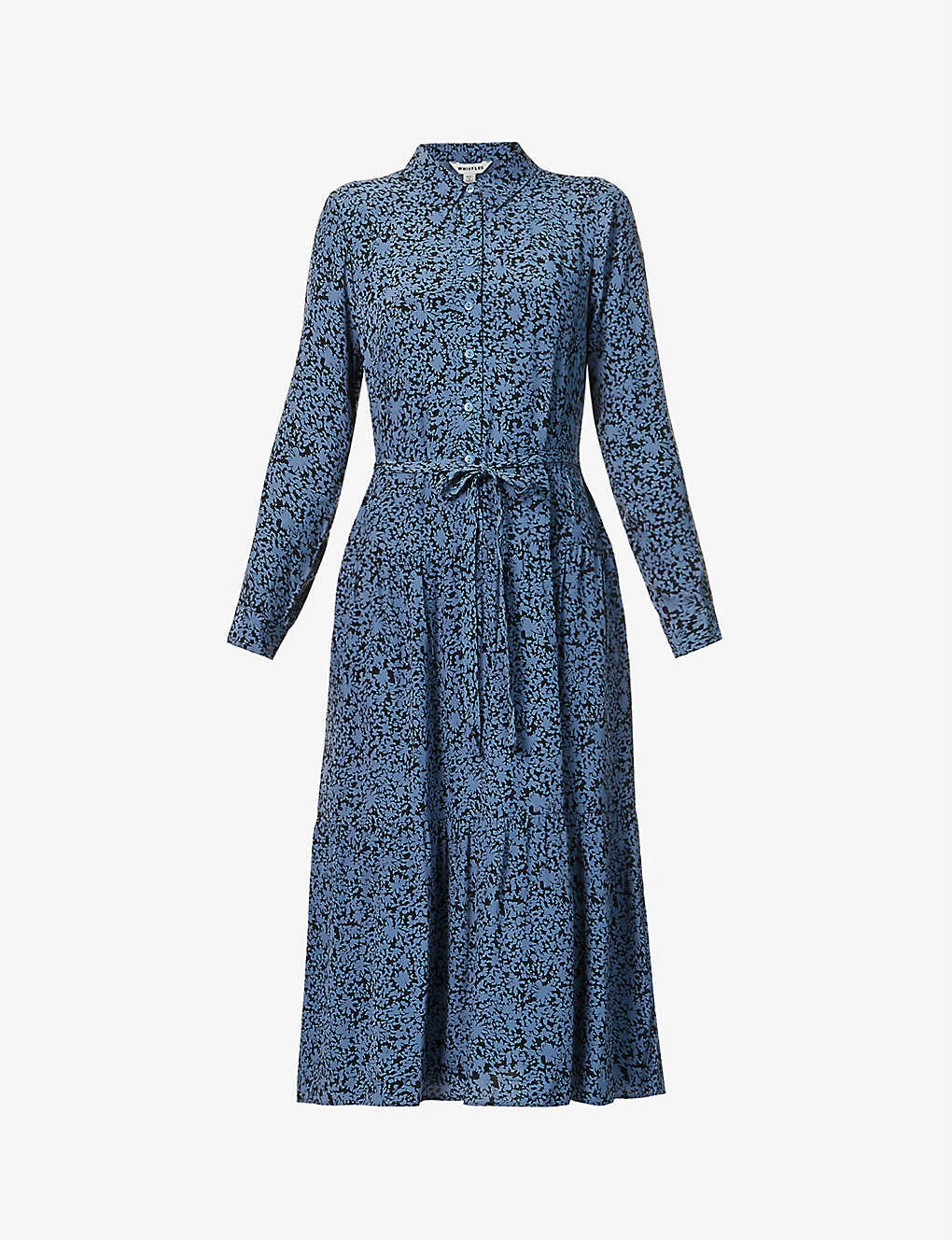 Whistles Floral-print Woven Midi Dress 1 Whistles Floral-print Woven Midi Dress