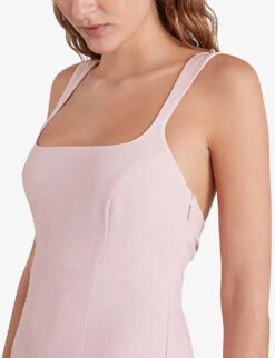 Whistles Sarah Scoop-neck Woven Maxi Dress 8 Whistles Sarah Scoop-neck Woven Maxi Dress -Whistles Closet Shop R03744448 PALEPINK ALT03