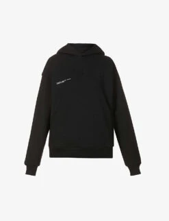 365 Signature Branded Organic And Recycled Cotton-blend Hoody