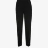 Whistles Ella Cropped Slim-leg Mid-rise Stretch-woven Trousers