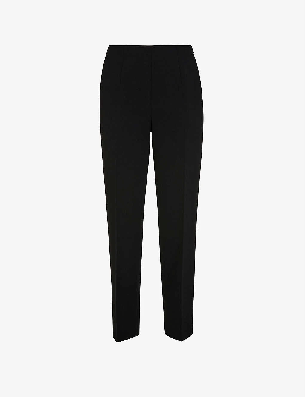 Whistles Ella Cropped Slim-leg Mid-rise Stretch-woven Trousers 1 Whistles Ella Cropped Slim-leg Mid-rise Stretch-woven Trousers