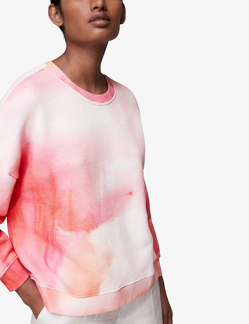 Whistles Tie-dye Cotton-jersey Sweatshirt 5 Whistles Tie-dye Cotton-jersey Sweatshirt - Image 5