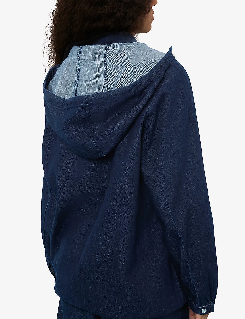 Whistles Ross Pocket-detail Denim Pullover Jacket 4 Whistles Ross Pocket-detail Denim Pullover Jacket - Image 4