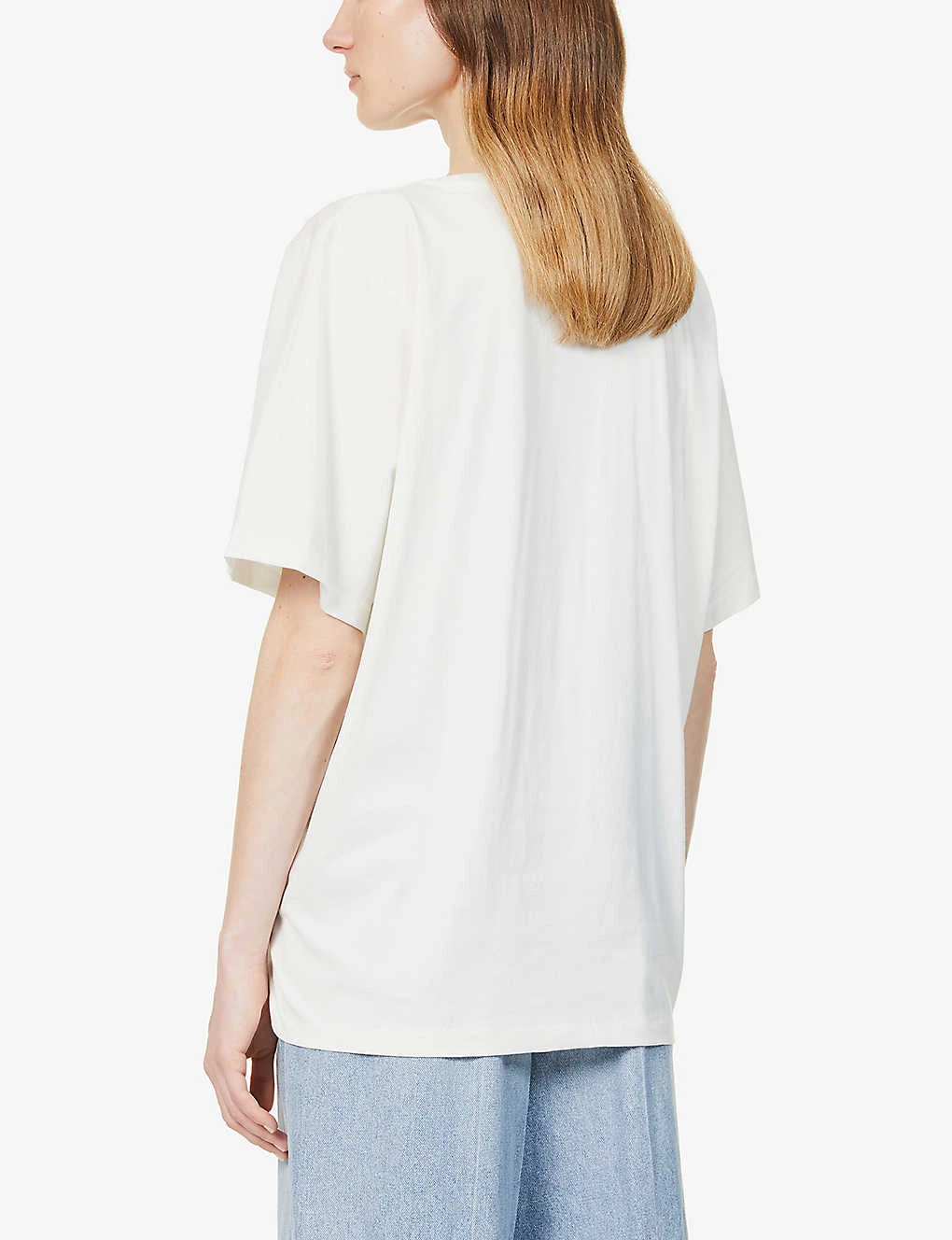 Toteme Oversized Cotton-jersey T-shirt 4 Toteme Oversized Cotton-jersey T-shirt - Image 4