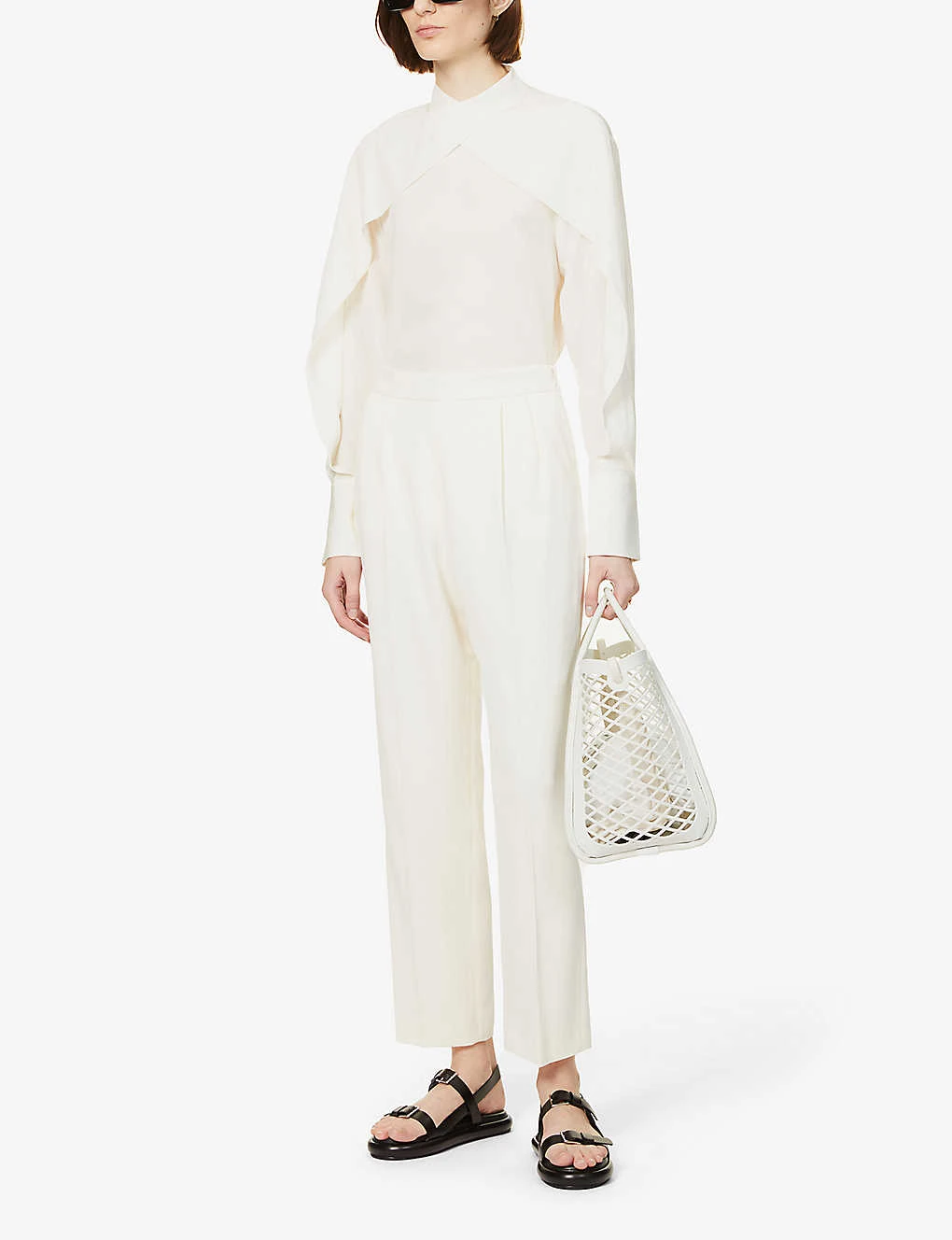 Joseph Comfot Cady Thea Tapered High-rise Stretch-woven Trousers 2 Joseph Comfot Cady Thea Tapered High-rise Stretch-woven Trousers - Image 2