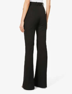 Joseph Tafira Slim-leg Mid-rise Stretch-woven Trousers 8 Joseph Tafira Slim-leg Mid-rise Stretch-woven Trousers -Whistles Closet Shop R03900871 BLACK ALT03
