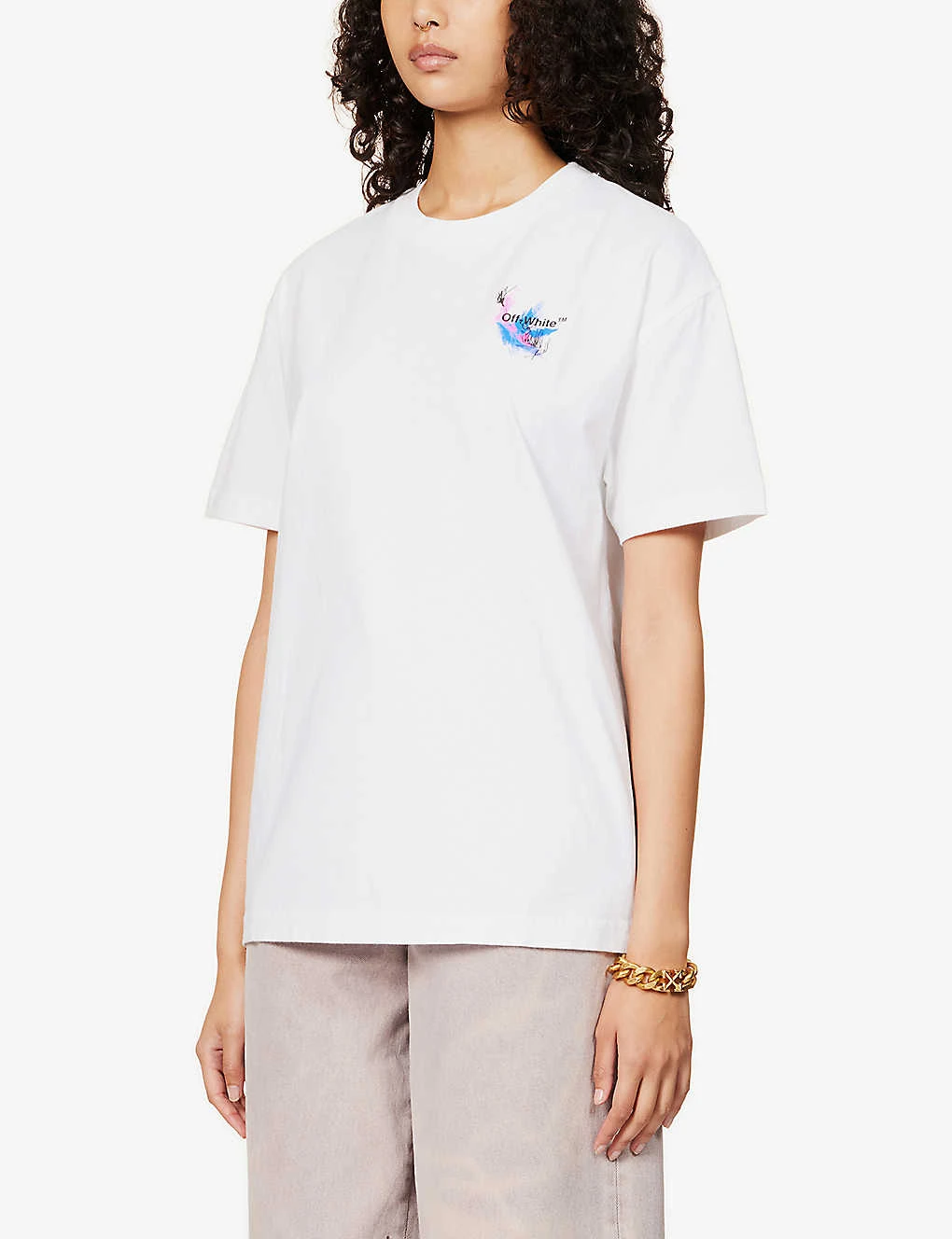 Hotchpotch Arrow Logo-print Cotton-jersey T-shirt 3 Hotchpotch Arrow Logo-print Cotton-jersey T-shirt - Image 3