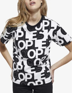 THE KOOPLES Logo-print Cotton-jersey T-shirt 7 THE KOOPLES Logo-print Cotton-jersey T-shirt -Whistles Closet Shop R03977136 BLA28 ALT02
