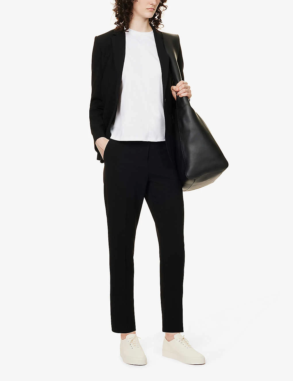 THEORY Treeca Relaxed-fit Straight-leg High-rise Woven Trousers 2 THEORY Treeca Relaxed-fit Straight-leg High-rise Woven Trousers - Image 2