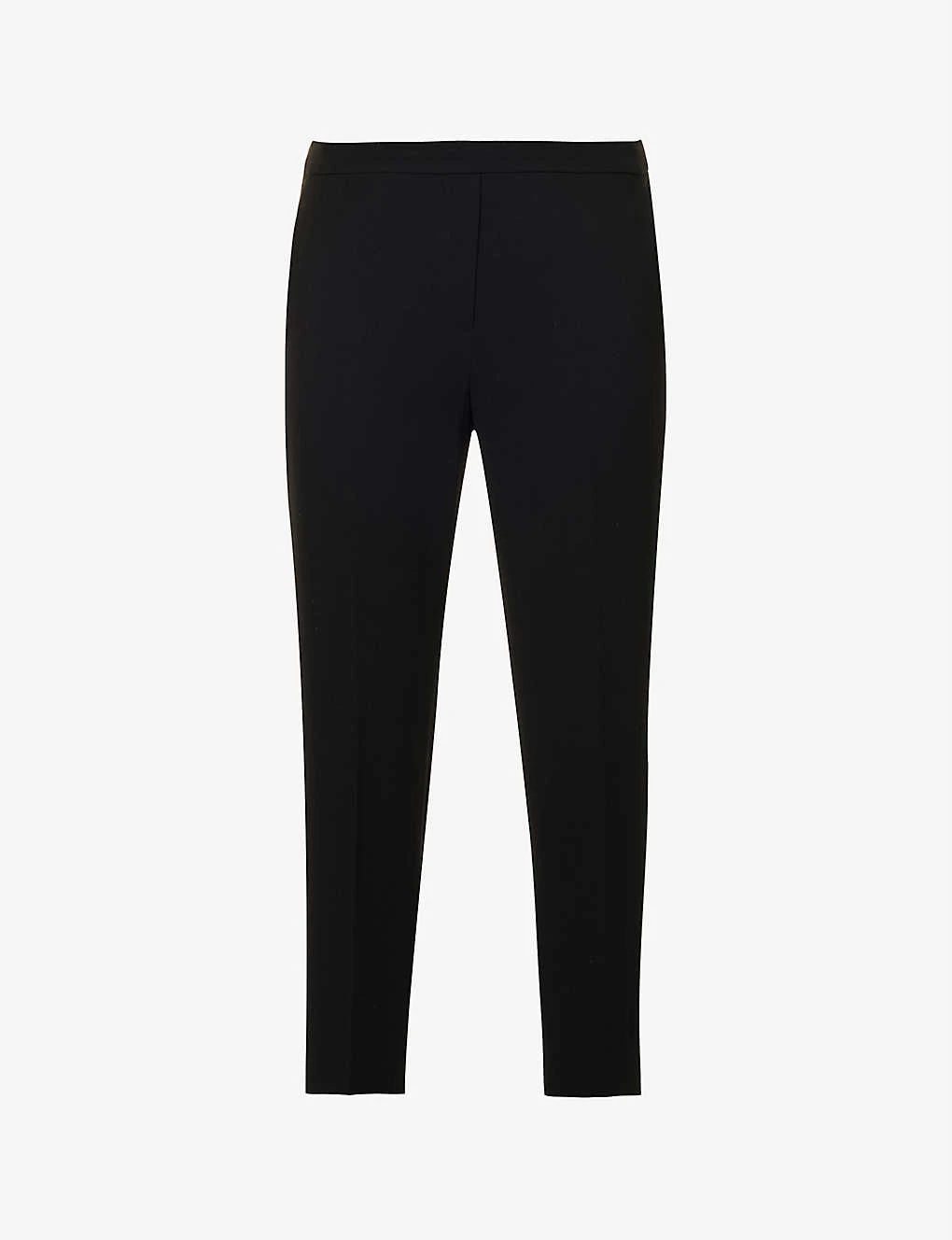 THEORY Treeca Relaxed-fit Straight-leg High-rise Woven Trousers 1 THEORY Treeca Relaxed-fit Straight-leg High-rise Woven Trousers