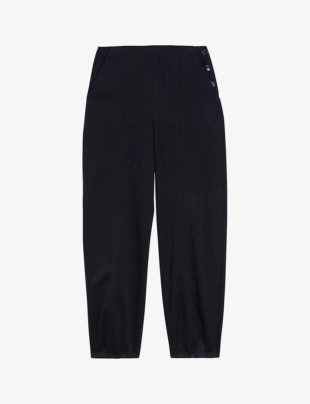 Ted Baker Eliona Barrel-leg Woven Trousers 1 Ted Baker Eliona Barrel-leg Woven Trousers