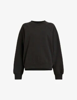 AllSaints Cygni Cut-out Organic-cotton Sweatshirt