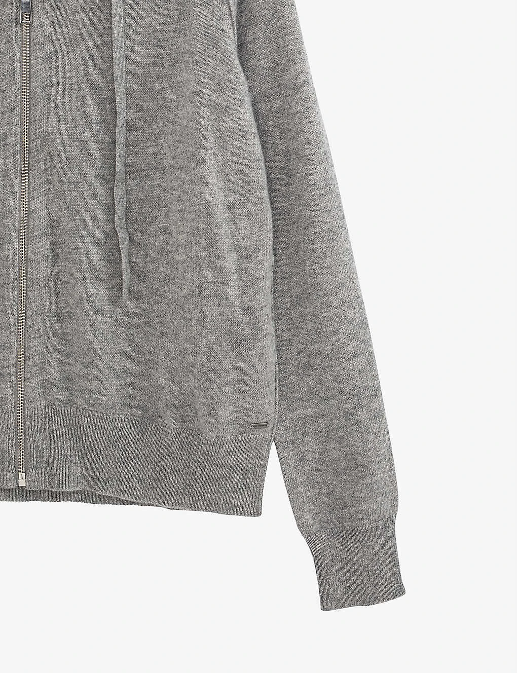 Ikks Hooded Long-sleeved Cashmere Hoody 5 Ikks Hooded Long-sleeved Cashmere Hoody - Image 5