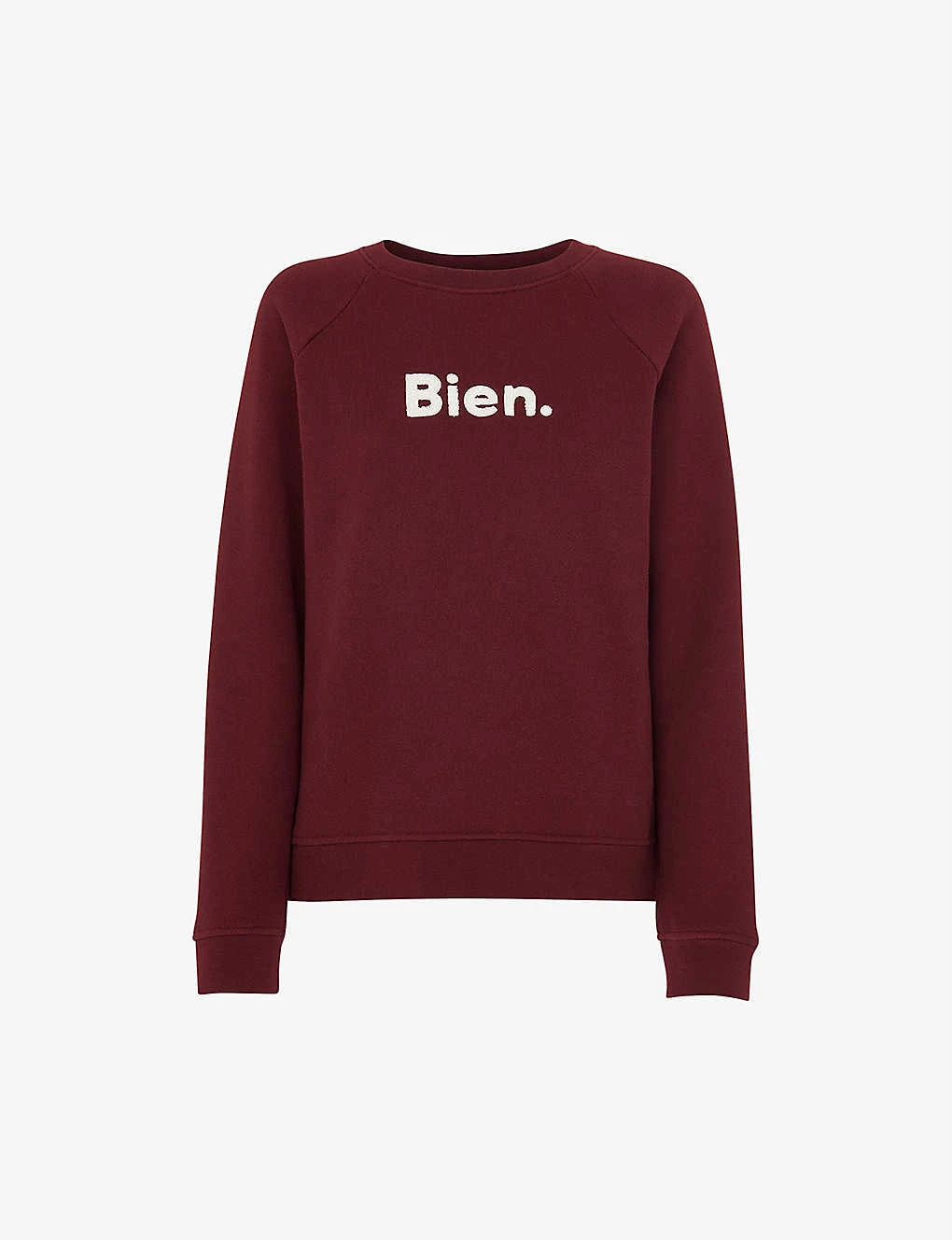 Whistles Bien Relaxed-fit Cotton Sweatshirt 1 Whistles Bien Relaxed-fit Cotton Sweatshirt