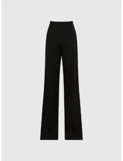 Reiss Joanne Wide-leg Mid-rise Stretch-woven Trousers
