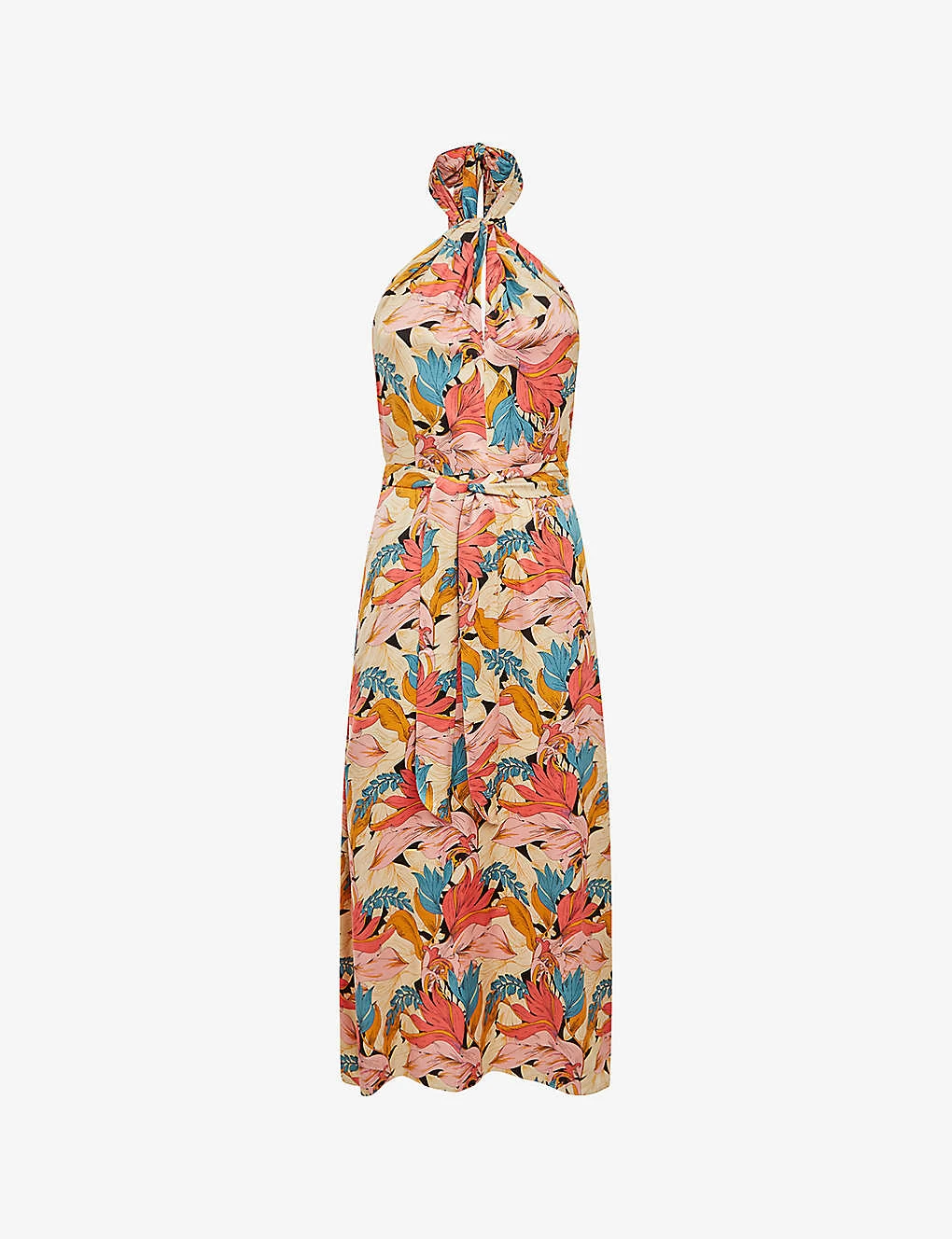 Reiss Electra Floral-print Woven Maxi Dress 1 Reiss Electra Floral-print Woven Maxi Dress