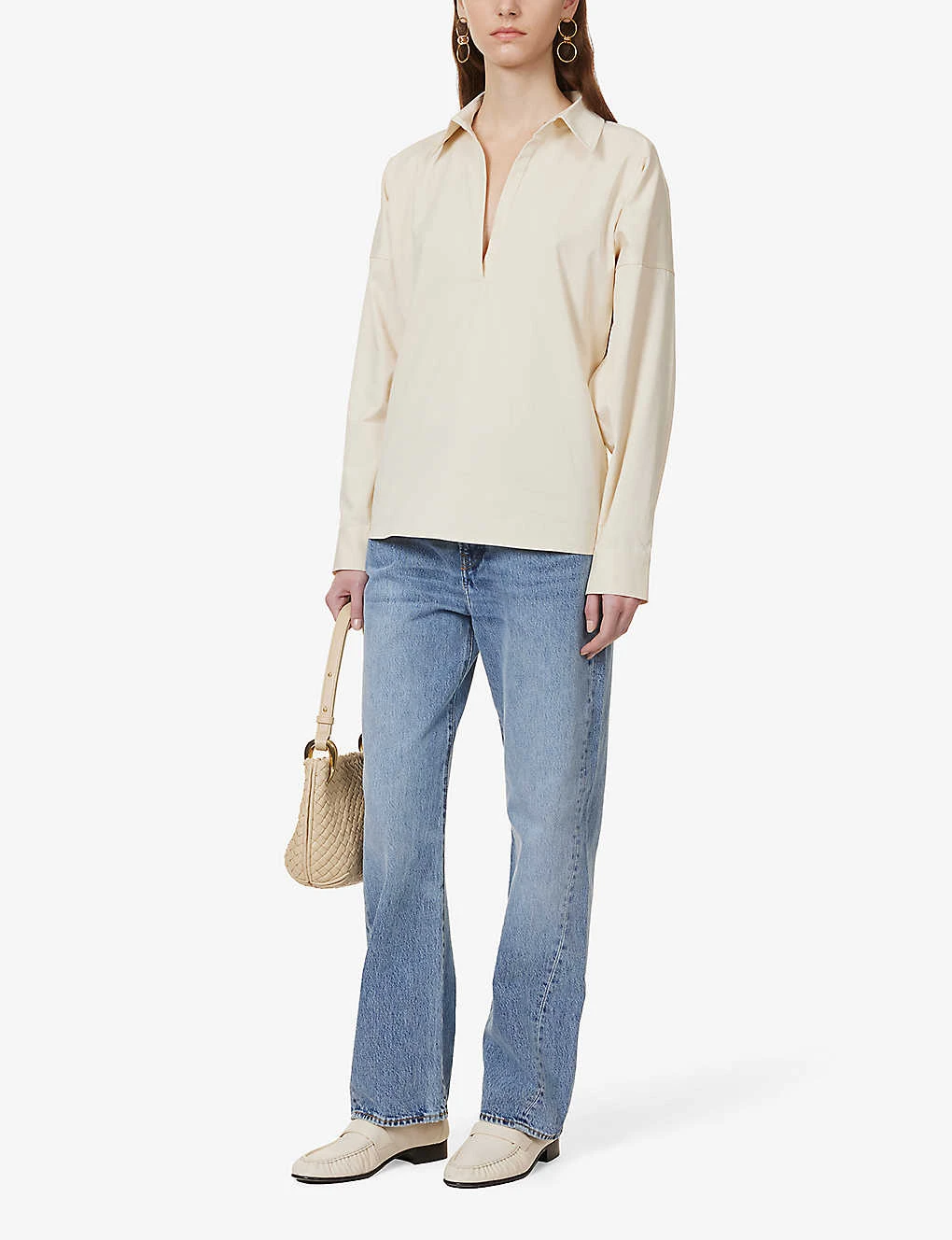 Toteme Faded-wash Straight-leg Mid-rise Jeans 2 Toteme Faded-wash Straight-leg Mid-rise Jeans - Image 2