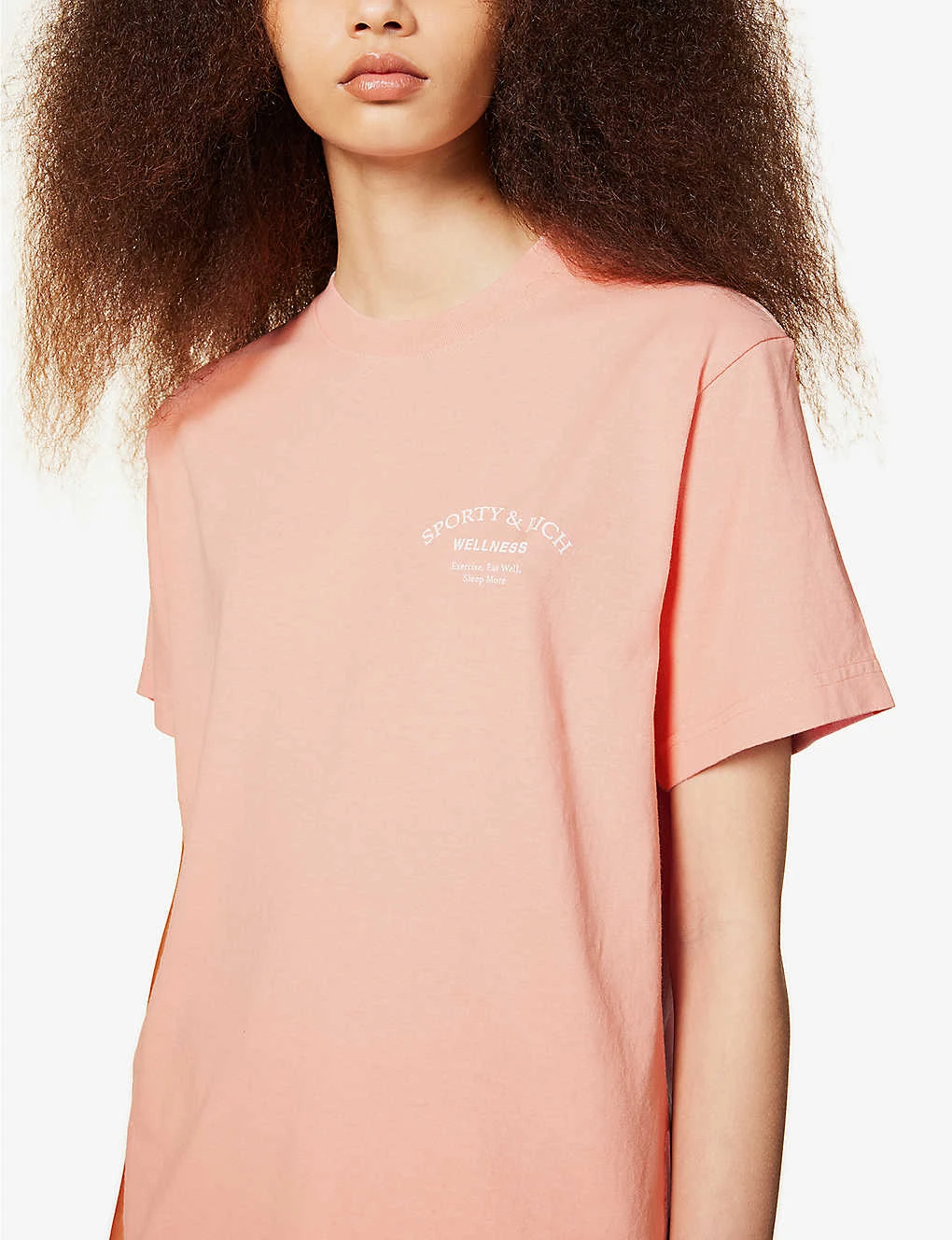 Wellness Slogan-print Cotton Jersey T-shirt 5 Wellness Slogan-print Cotton Jersey T-shirt - Image 5