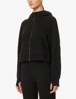 Lululemon Scuba Oversized-fit Cotton-blend Hoody 7 Lululemon Scuba Oversized-fit Cotton-blend Hoody -Whistles Closet Shop R04082428 BLACK ALT02