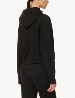 Lululemon Scuba Oversized-fit Cotton-blend Hoody 8 Lululemon Scuba Oversized-fit Cotton-blend Hoody -Whistles Closet Shop R04082428 BLACK ALT03