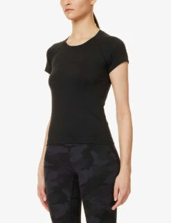Lululemon Swiftly Tech 2.0 Stretch-knit T-shirt 7 Lululemon Swiftly Tech 2.0 Stretch-knit T-shirt -Whistles Closet Shop R04082433 BLACKBLACK ALT02