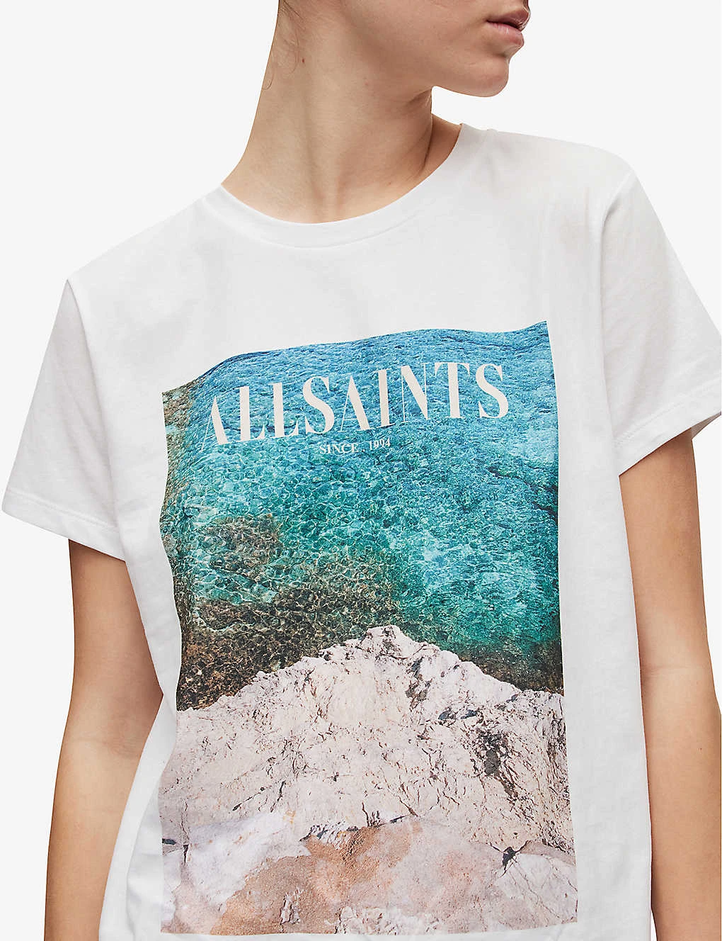 AllSaints Roni Grace Graphic-print Cotton T-shirt 5 AllSaints Roni Grace Graphic-print Cotton T-shirt - Image 5