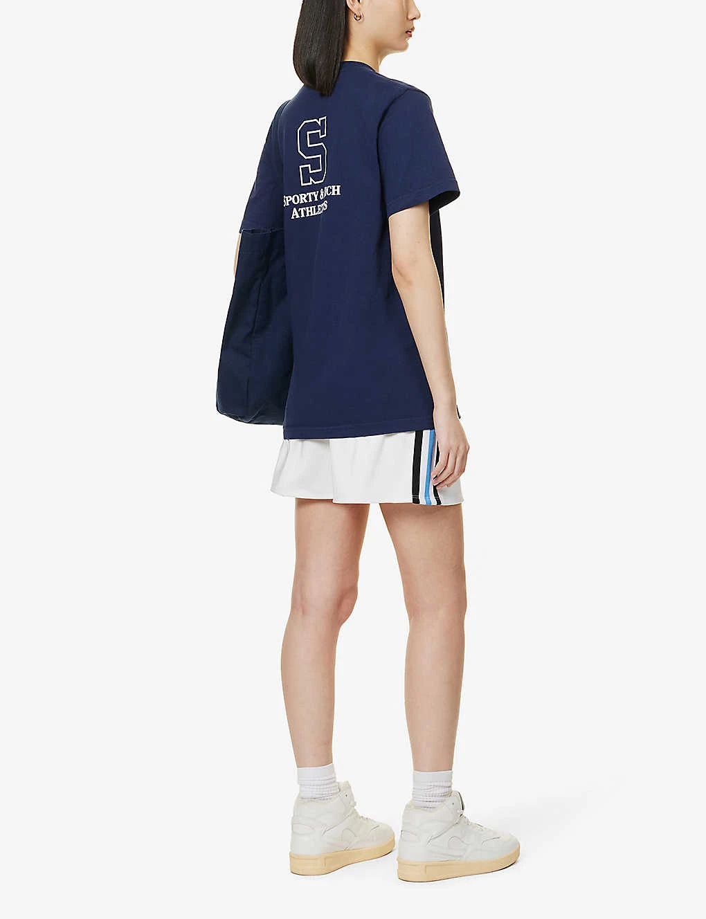 College Logo-print Cotton-jersey T-shirt 2 College Logo-print Cotton-jersey T-shirt - Image 2