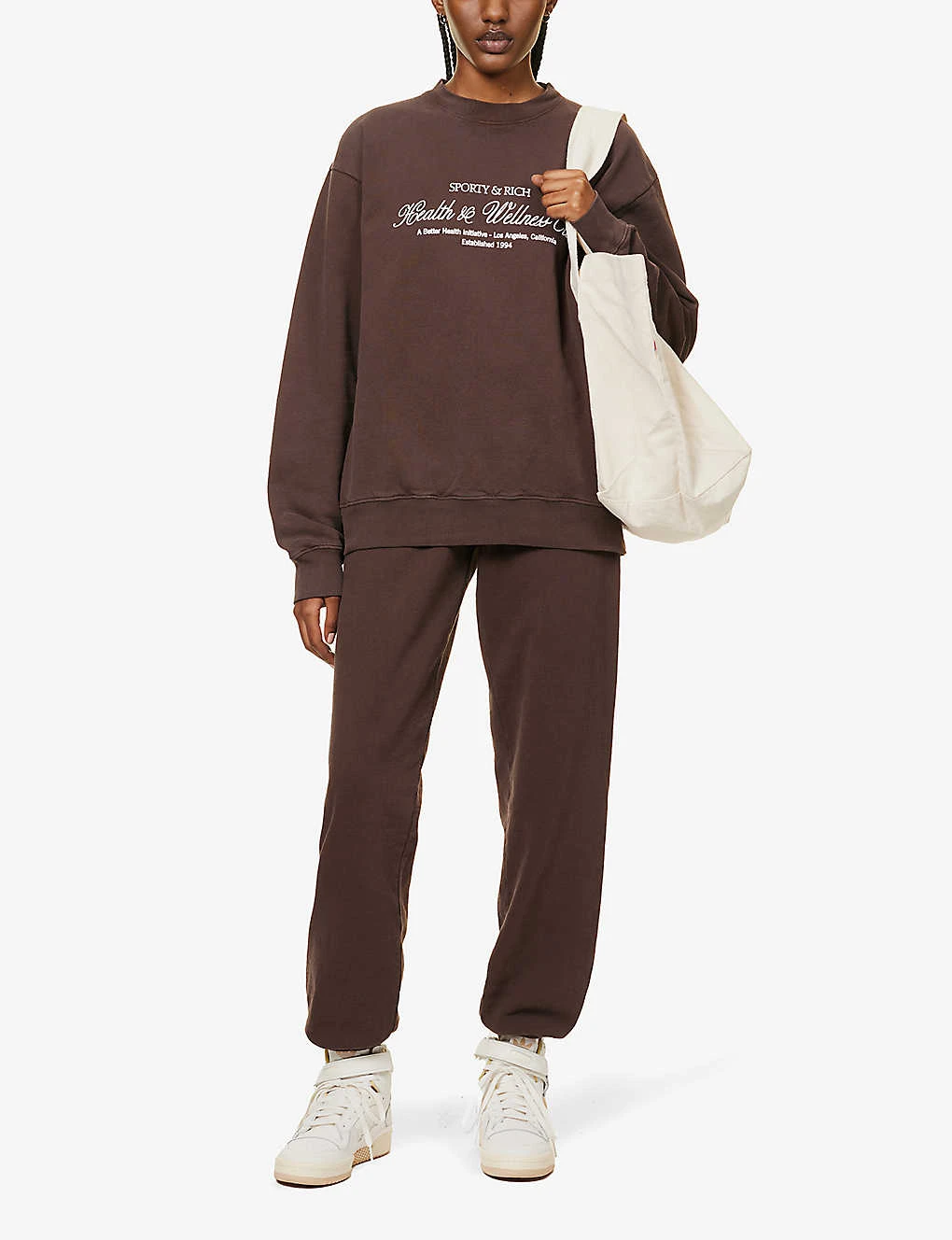 Health And Wellness Club Cotton-jersey Sweatshirt 2 Health And Wellness Club Cotton-jersey Sweatshirt - Image 2