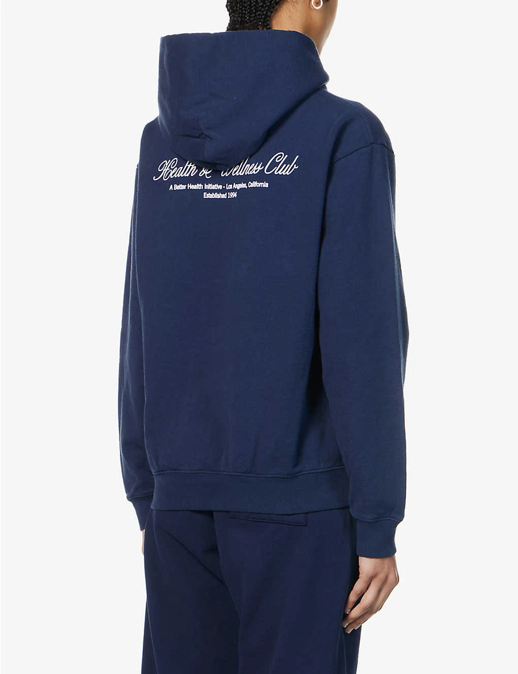 Health Club Logo-print Cotton-jersey Hoody 3 Health Club Logo-print Cotton-jersey Hoody - Image 3