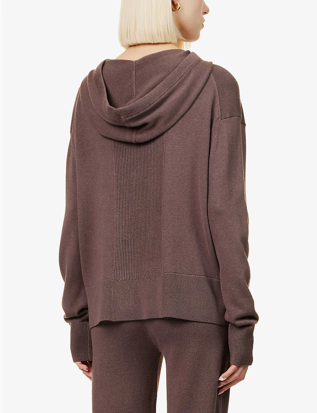 Joseph Relaxed-fit Silk-blend Knitted Hoody 4 Joseph Relaxed-fit Silk-blend Knitted Hoody - Image 4