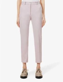 Joseph Coleman Straight-leg Mid-rise Stretch-woven Trousers -Whistles Closet Shop R04095476 SWEETPEA ALT02