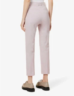Joseph Coleman Straight-leg Mid-rise Stretch-woven Trousers -Whistles Closet Shop R04095476 SWEETPEA ALT03