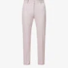 Joseph Coleman Straight-leg Mid-rise Stretch-woven Trousers