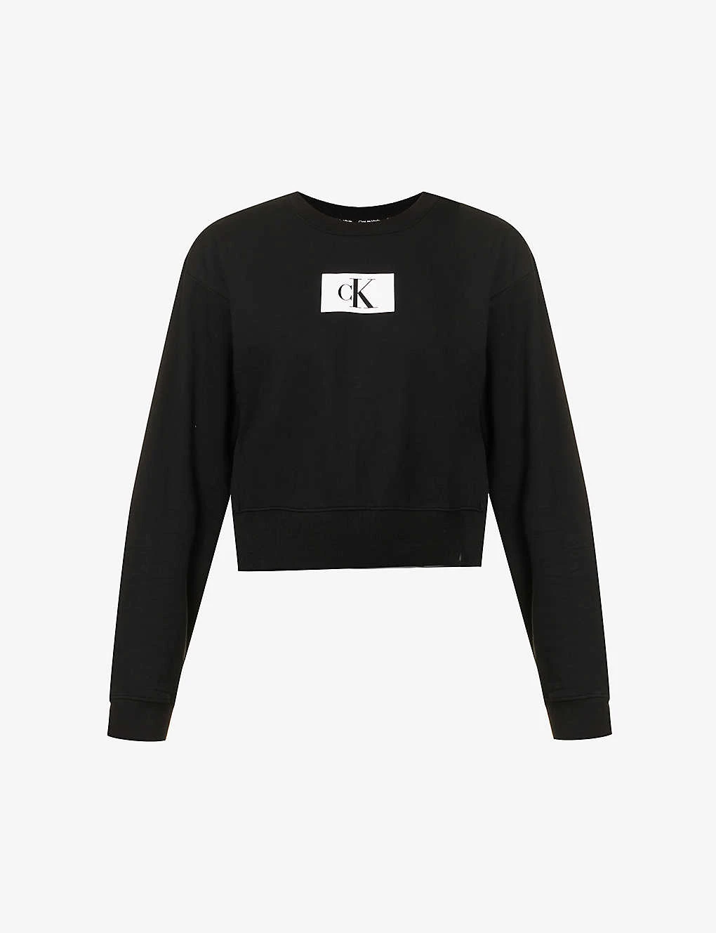 Calvin Klein 1996 Lounge Logo-print Cotton And Recycled-cotton Sweatshirt 1 Calvin Klein 1996 Lounge Logo-print Cotton And Recycled-cotton Sweatshirt