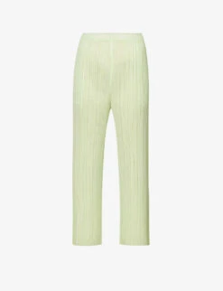 May Pleated Knitted Trousers