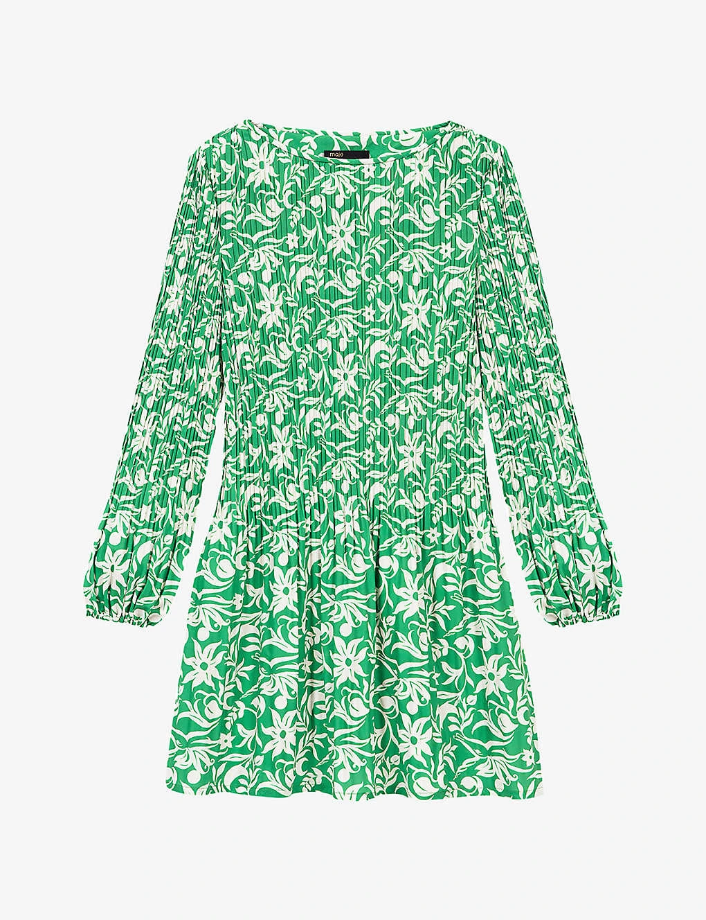 Maje Rockiqua Floral-print Woven Mini Dress 1 Maje Rockiqua Floral-print Woven Mini Dress