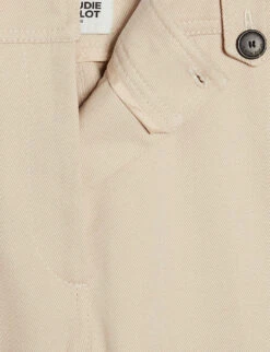 CLAUDIE PIERLOT Peter Side-pocket Stretch-cotton Cargo Trousers -Whistles Closet Shop R04103391 ROSES ALT04