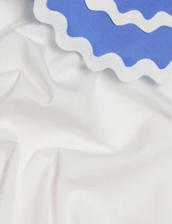 CLAUDIE PIERLOT Tino Peter Pan Collar Cotton-jersey T-shirt -Whistles Closet Shop R04104293 NATURELS ALT04