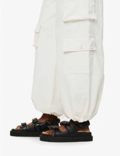 Hailey Patch-pocket Straight-leg High-rise Stretch-cotton Jeans 13 Hailey Patch-pocket Straight-leg High-rise Stretch-cotton Jeans -Whistles Closet Shop R04104676 WHITE ALT06