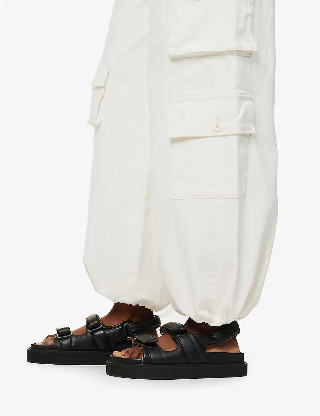 Hailey Patch-pocket Straight-leg High-rise Stretch-cotton Jeans 7 Hailey Patch-pocket Straight-leg High-rise Stretch-cotton Jeans - Image 7