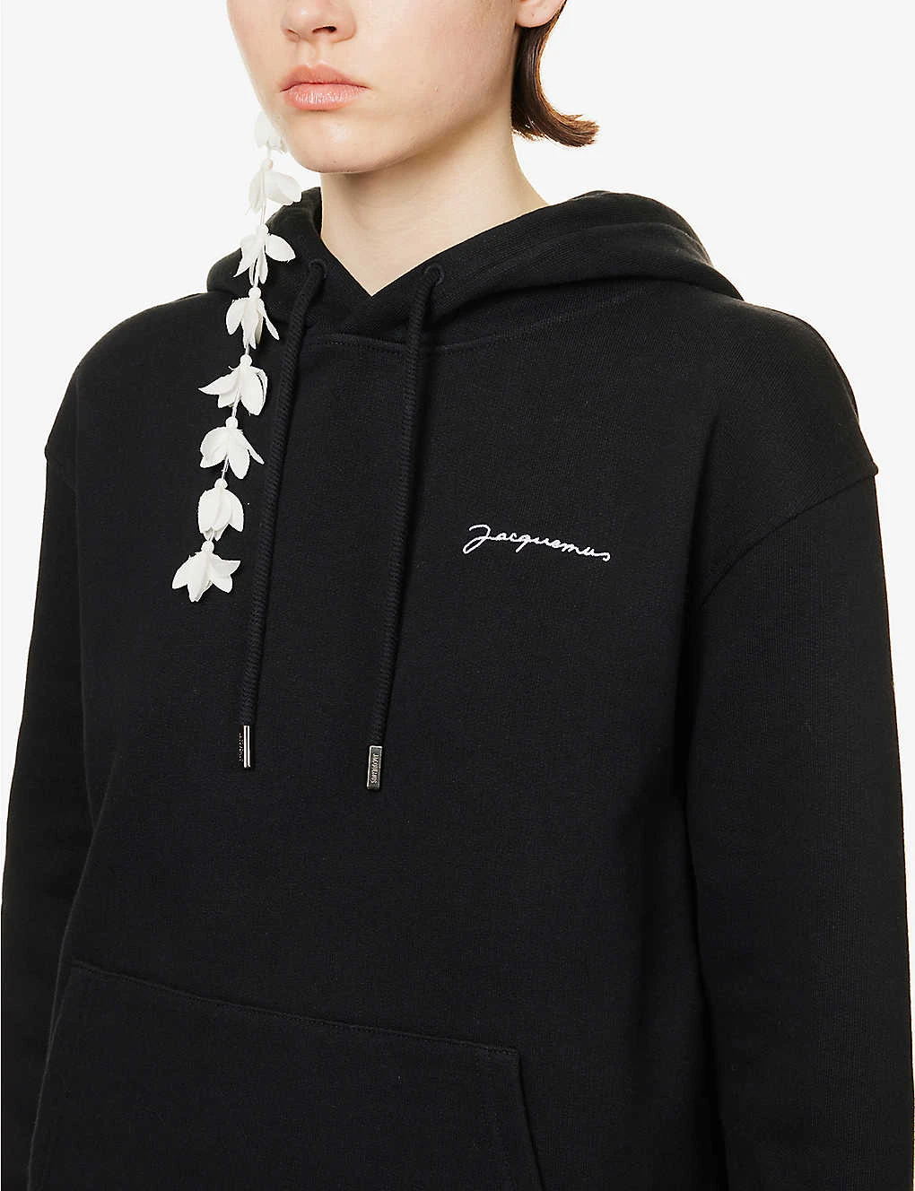 Jacquemus Le Sweatshirt Brodé Logo-embroidered Organic-cotton Hoody 5 Jacquemus Le Sweatshirt Brodé Logo-embroidered Organic-cotton Hoody - Image 5